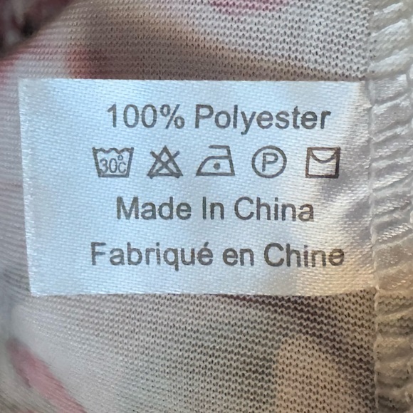 Show Me Your MuMu Floral Brie Robe White Pink Tie Front One Size Bridal Wedding - Picture 6 of 8